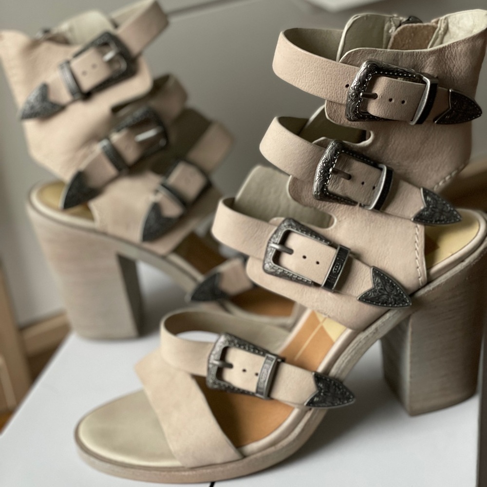 Dolce vita chunky heel buckle Sandle 8.5